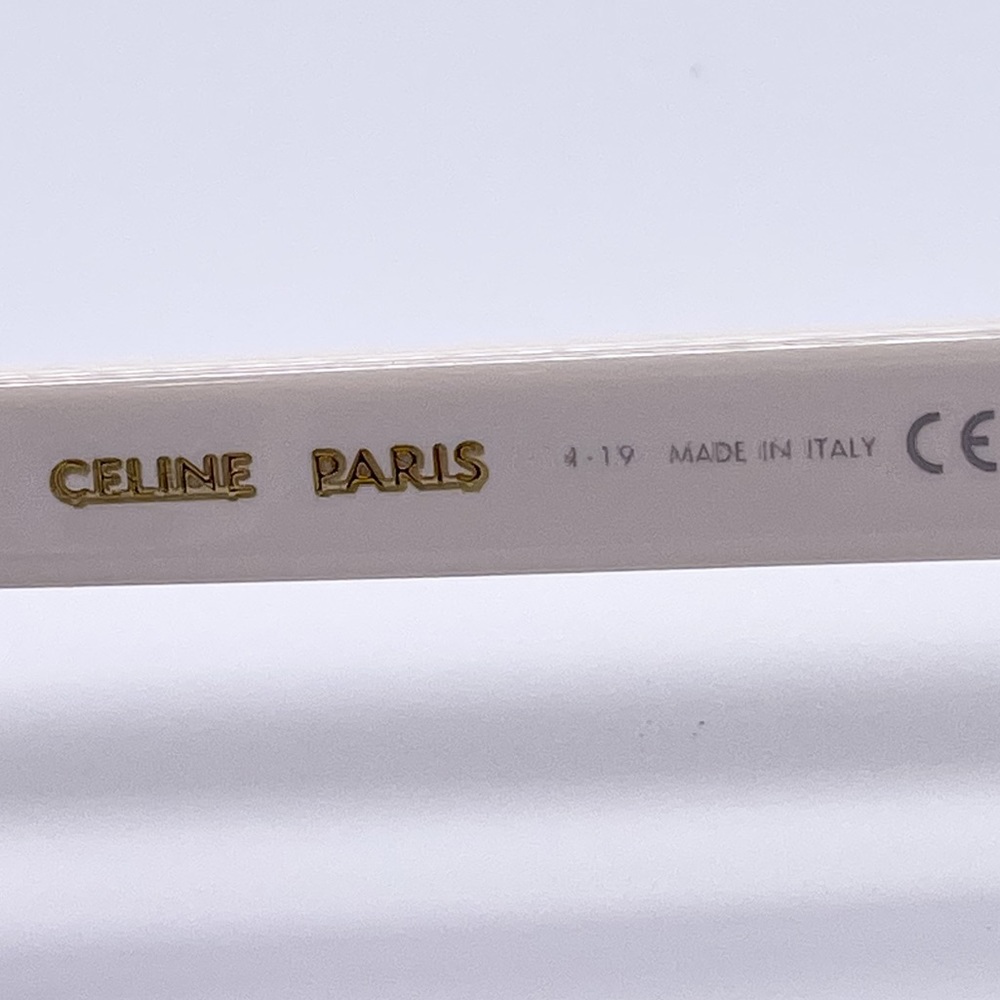 NEW CELINE CL40072I 25N WOMEN WHITE CELINE SUNGLASSES CL 40072I - Picture 9 of 10
